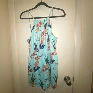 Shein Floral Romper Size Med. New